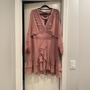 NWT City Chic Dust Rose Dress
